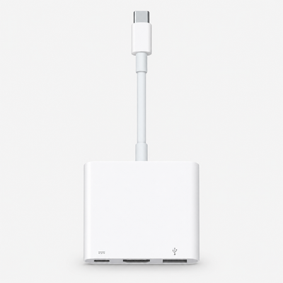 USB-C Digitale AV Multipoortadapter | Wit