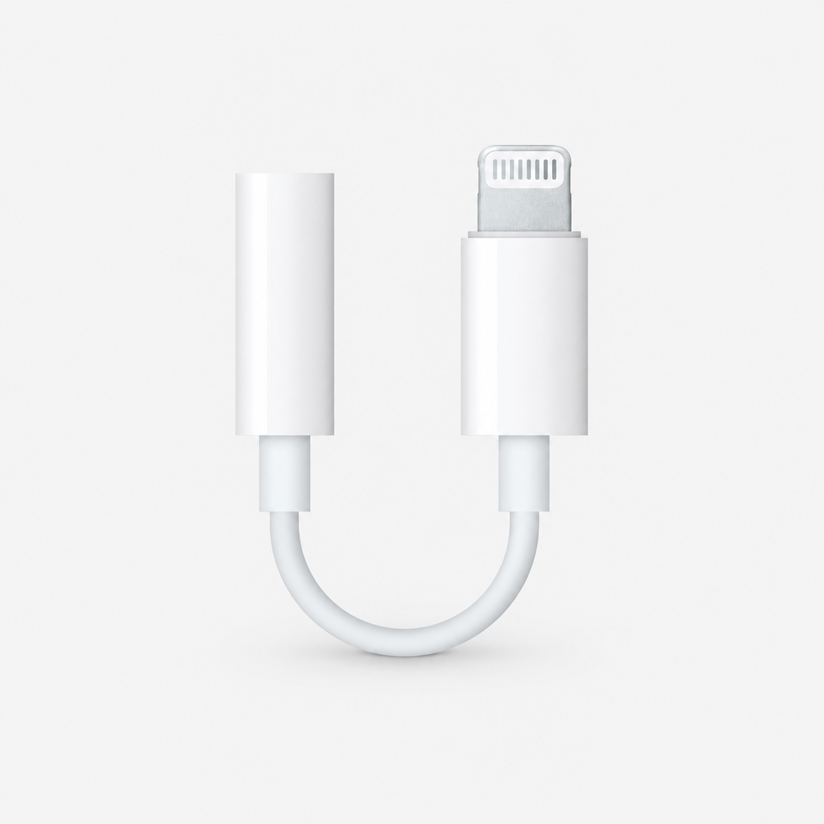 Lightning naar 3,5 mm Audioadapter | Wit | Extra aanzicht 2