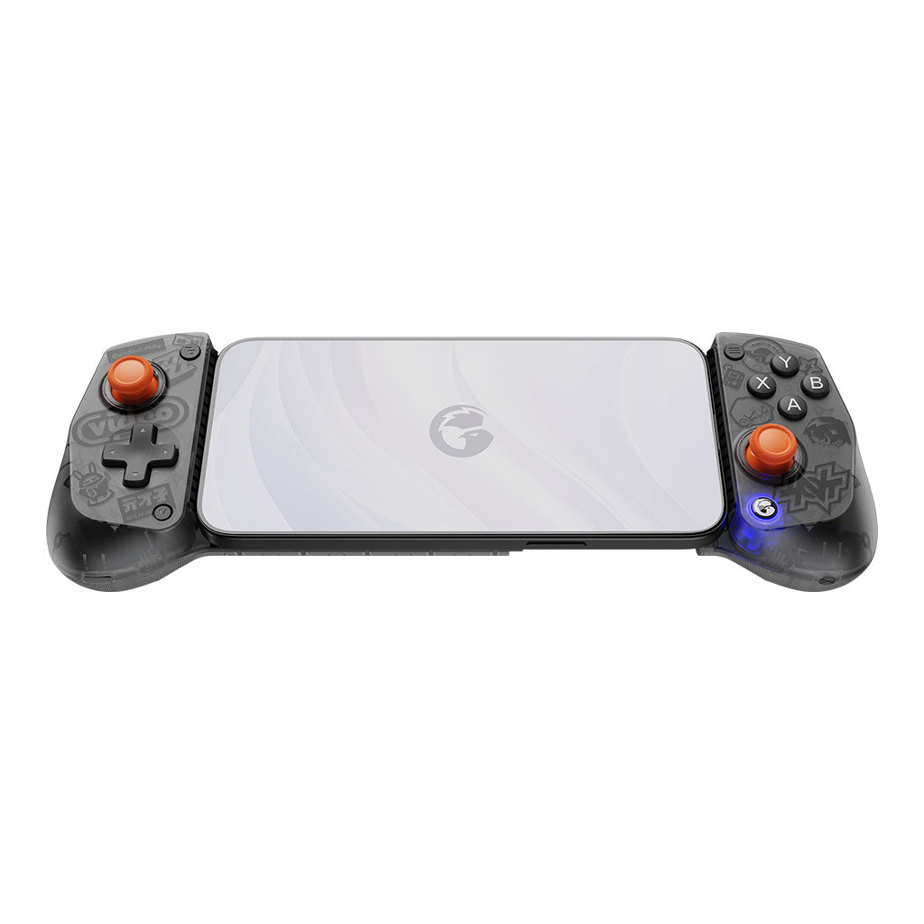 GameSir X5s Zenless Zone Zero controller zwart met telefoon