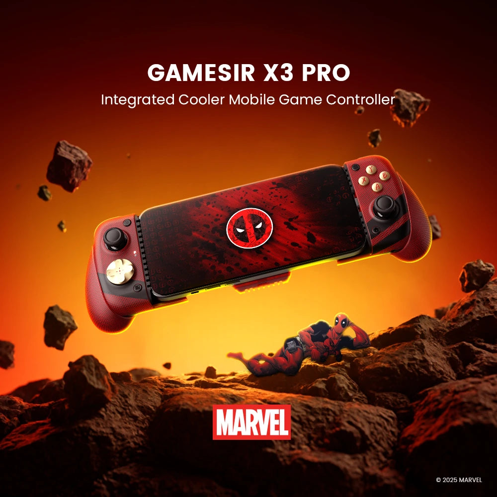 GameSir X3 Pro Deadpool Edition vooraanzicht