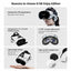 VR Shinecon G18E wit – kenmerken en pasvorm