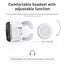 VR Shinecon G04BS VR bril met Bluetooth audio, zijaanzicht