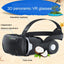 VR Shinecon G02ED zwart – productbeeld en pasvorm