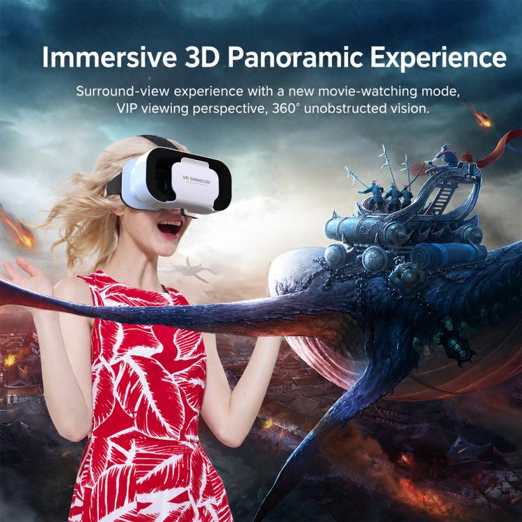 VR Shinecon G05A wit – in gebruik