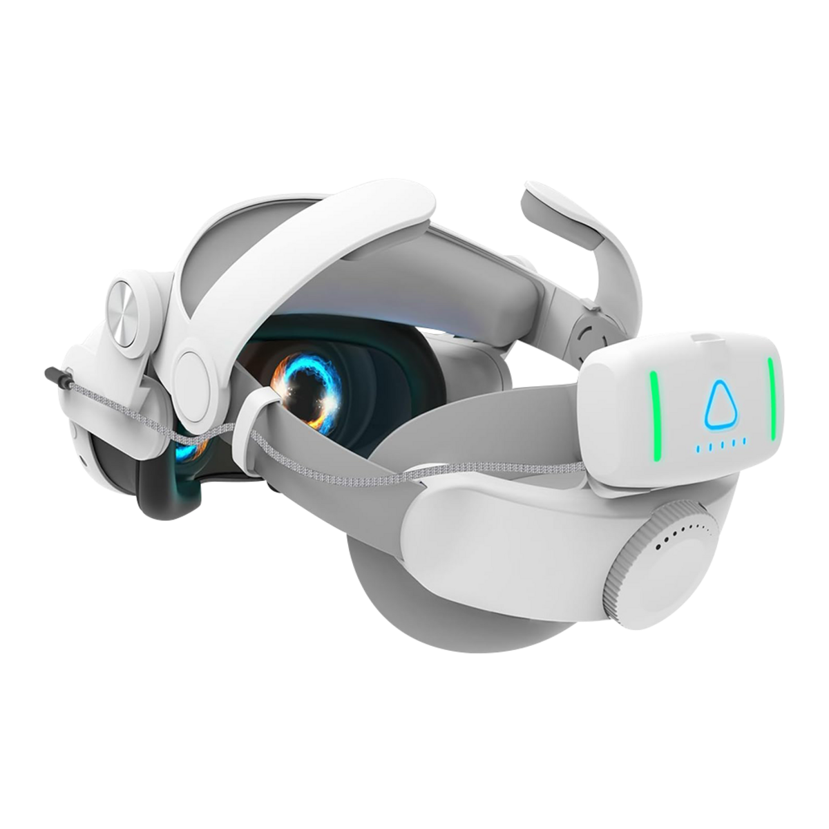 FIIT VR T302 hoofdband met accu voor Quest 3 en 3S – accu en pasvorm