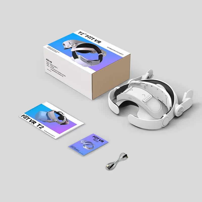 FIIT VR T2 Power hoofdband voor Quest 2, verpakking