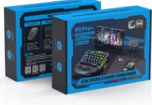 Gamwing M1 Pro+ K13 G4 bundel – blauwe productverpakking
