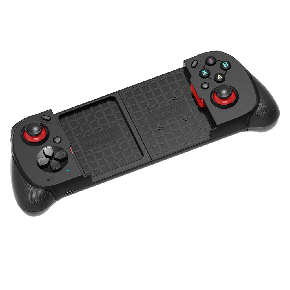 MOCUTE 062 draadloze gamecontroller zwart met smartphone
