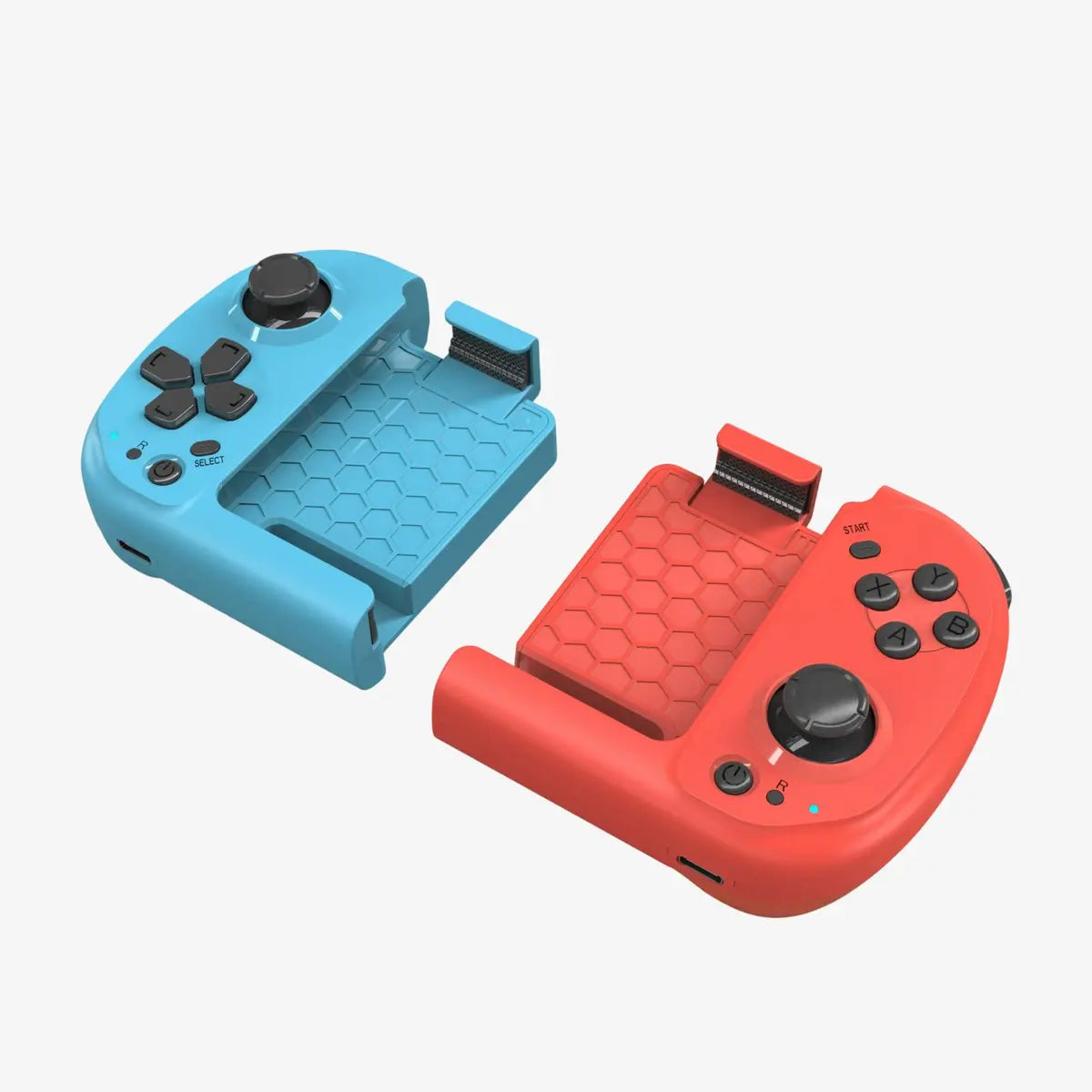 MOCUTE 061 rood-blauw – los vooraanzicht