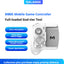 MEMO MB05 witte mobiele gamecontroller – schuin aanzicht met verlichting