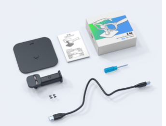 Z-02 oplaadstation voor VR apparatuur – bronfoto, hogere resolutie volgt