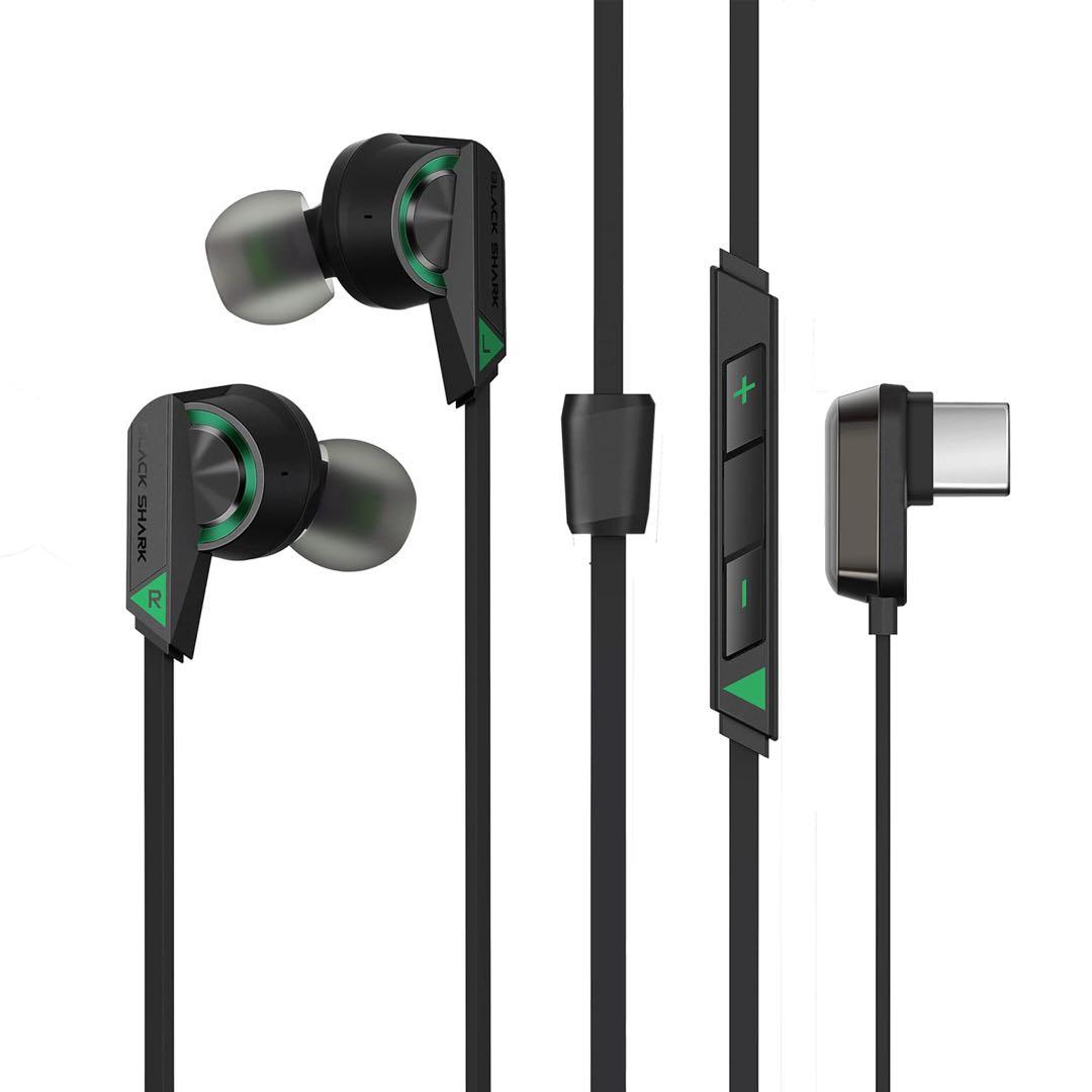 Black Shark Type-C Earphones 2 zwart – complete productweergave
