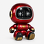 AI Robot in rood