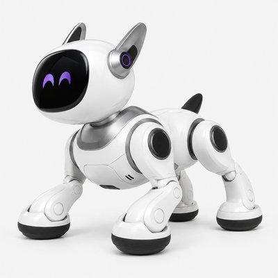 Hello HAQI interactieve robothond | Wit