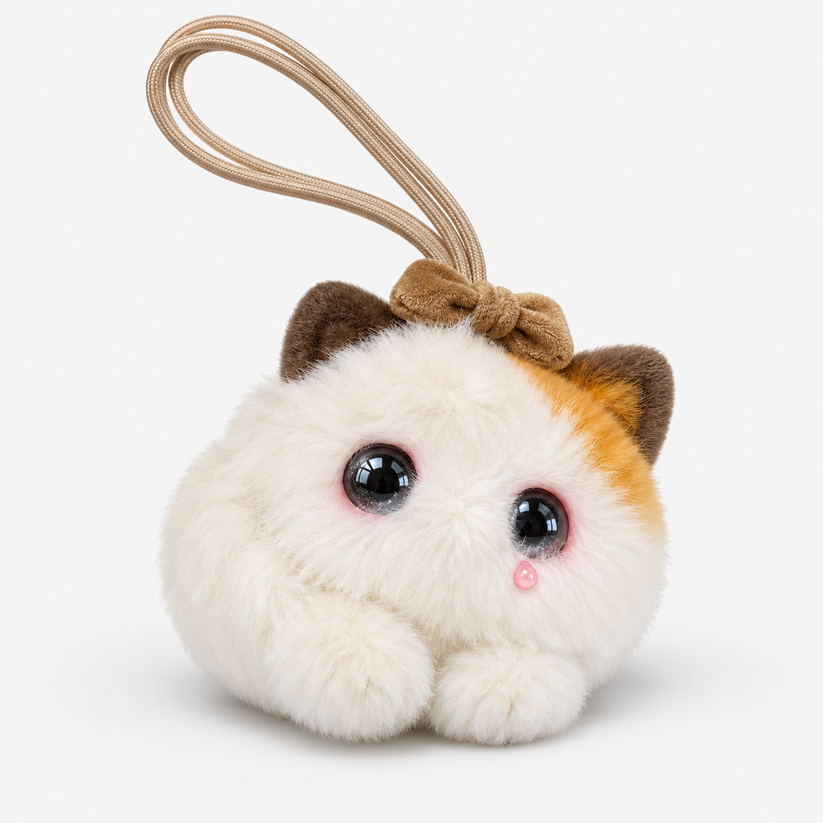 AOOMii AI Meow Pixie pluche kat in crème