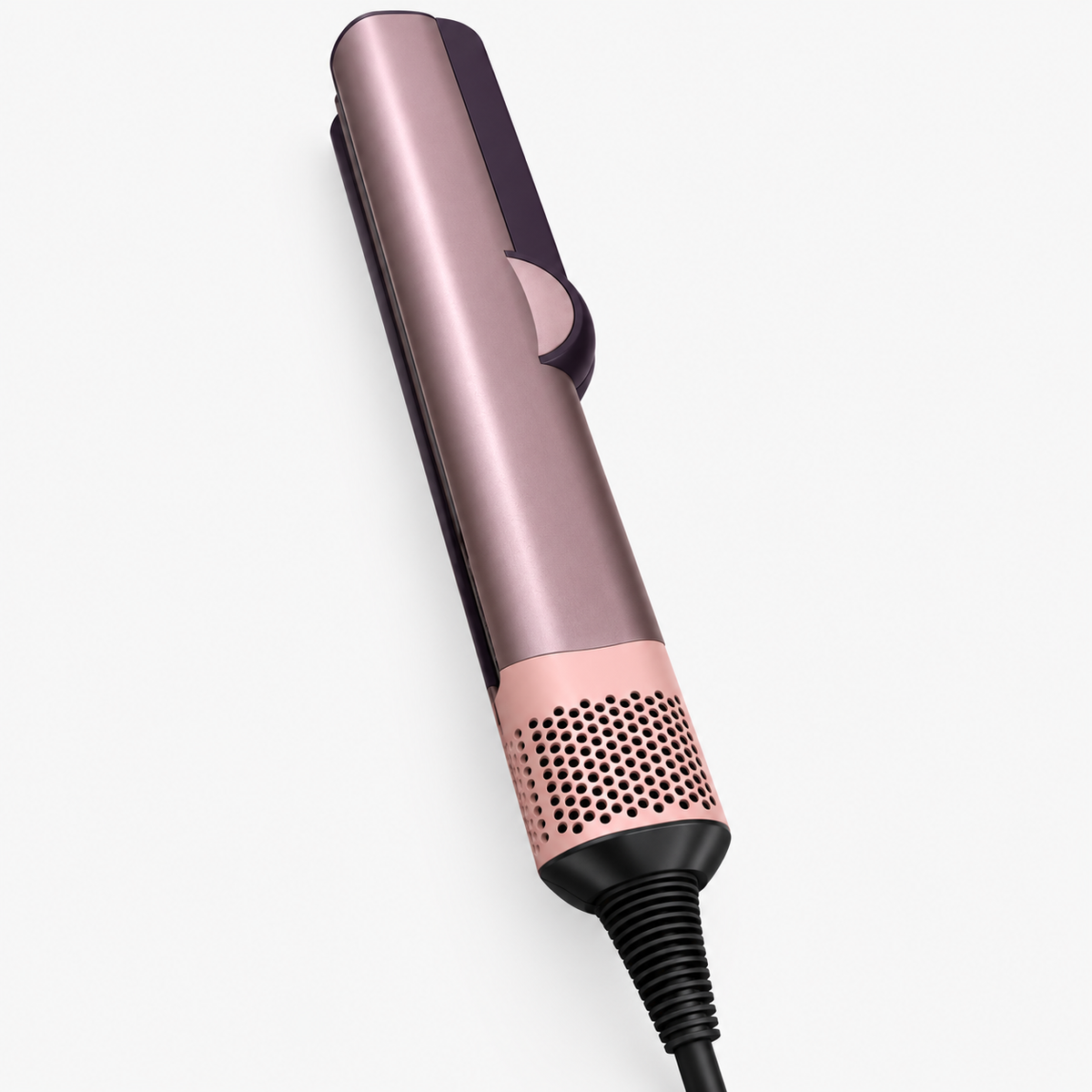 Föhn-stijltang in paars en rosé
