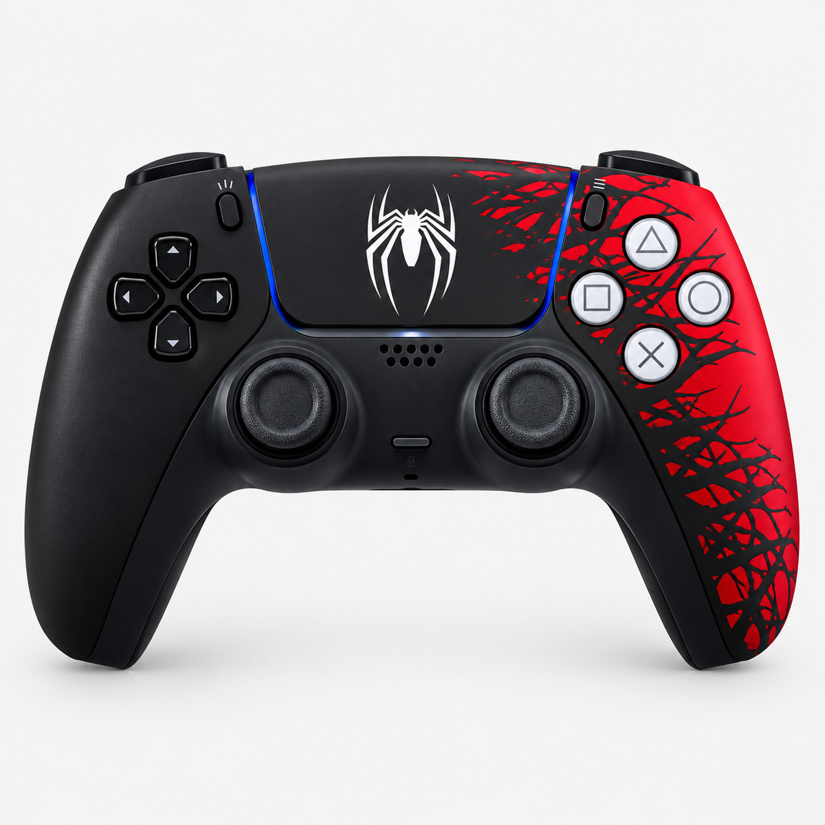 Controller voor PS5 Zwart met rode print