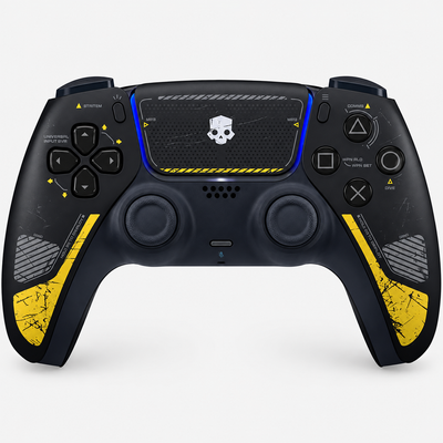 Controller voor PS5 Zwart met gele print