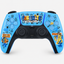 Controller voor PS5 Lichtblauw met kleurrijke print