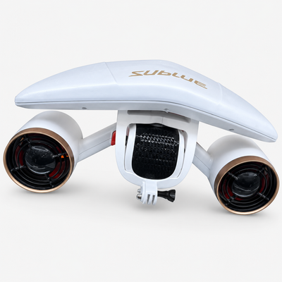 SUBLUE WhiteShark Mix Onderwaterscooter | Dubbele motor | Wit – productfoto 1