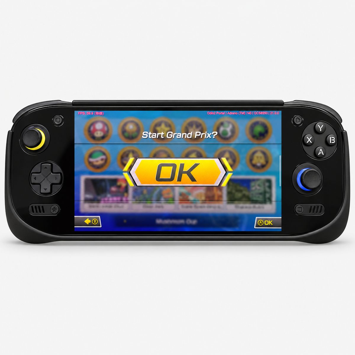 AYN Odin2 Portal Handheld | Android | Zwart – productfoto 1