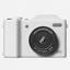 Q3 Wit productfoto 1 met originele merk- en modelopdruk