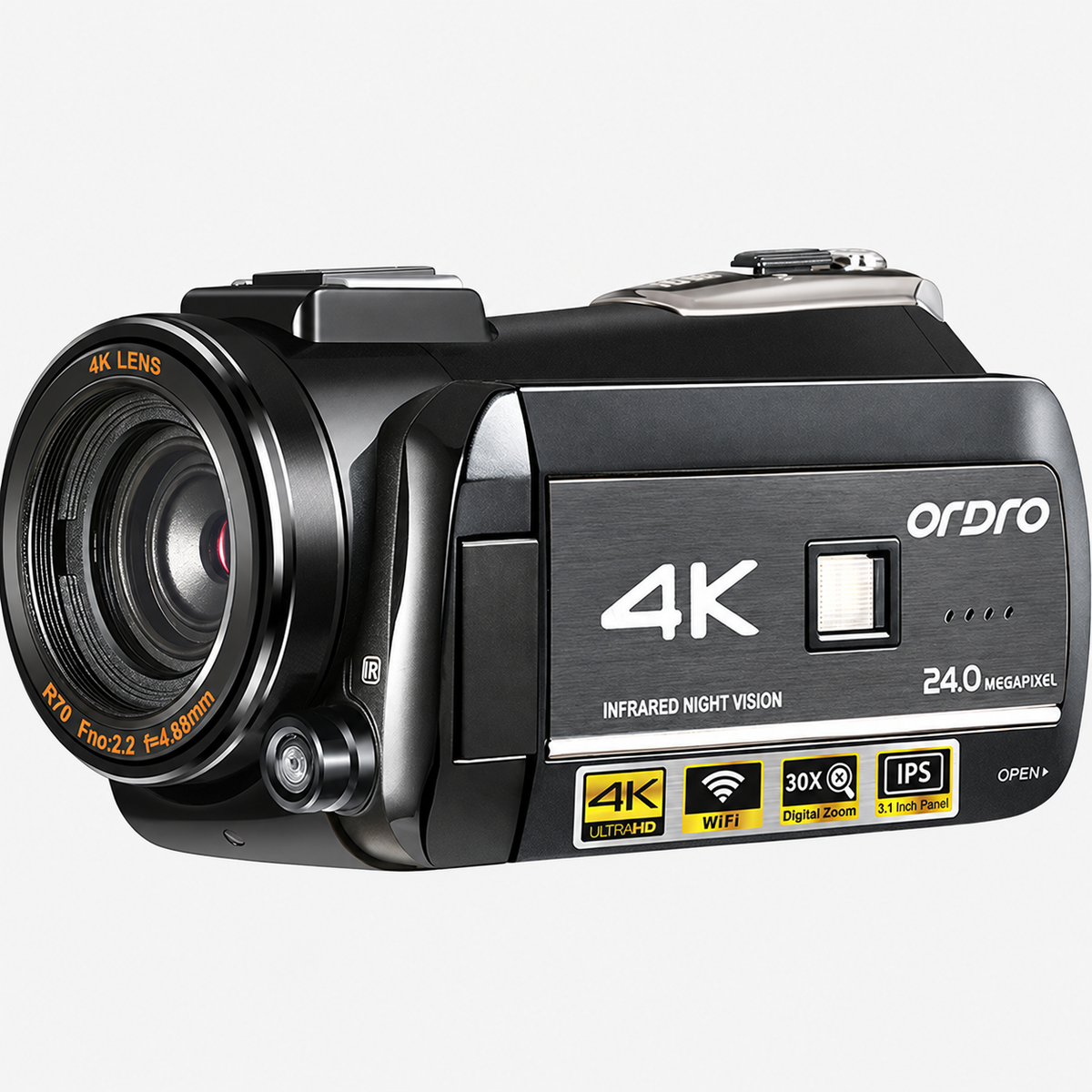 AC3 Zwart productfoto 2 met originele merk- en modelopdruk