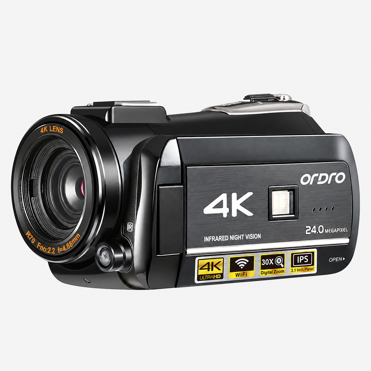 AC3 Zwart productfoto 3 met originele merk- en modelopdruk