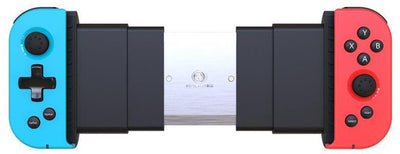 Vooraanzicht MINGPIN X6 Pro blauw links rood rechts