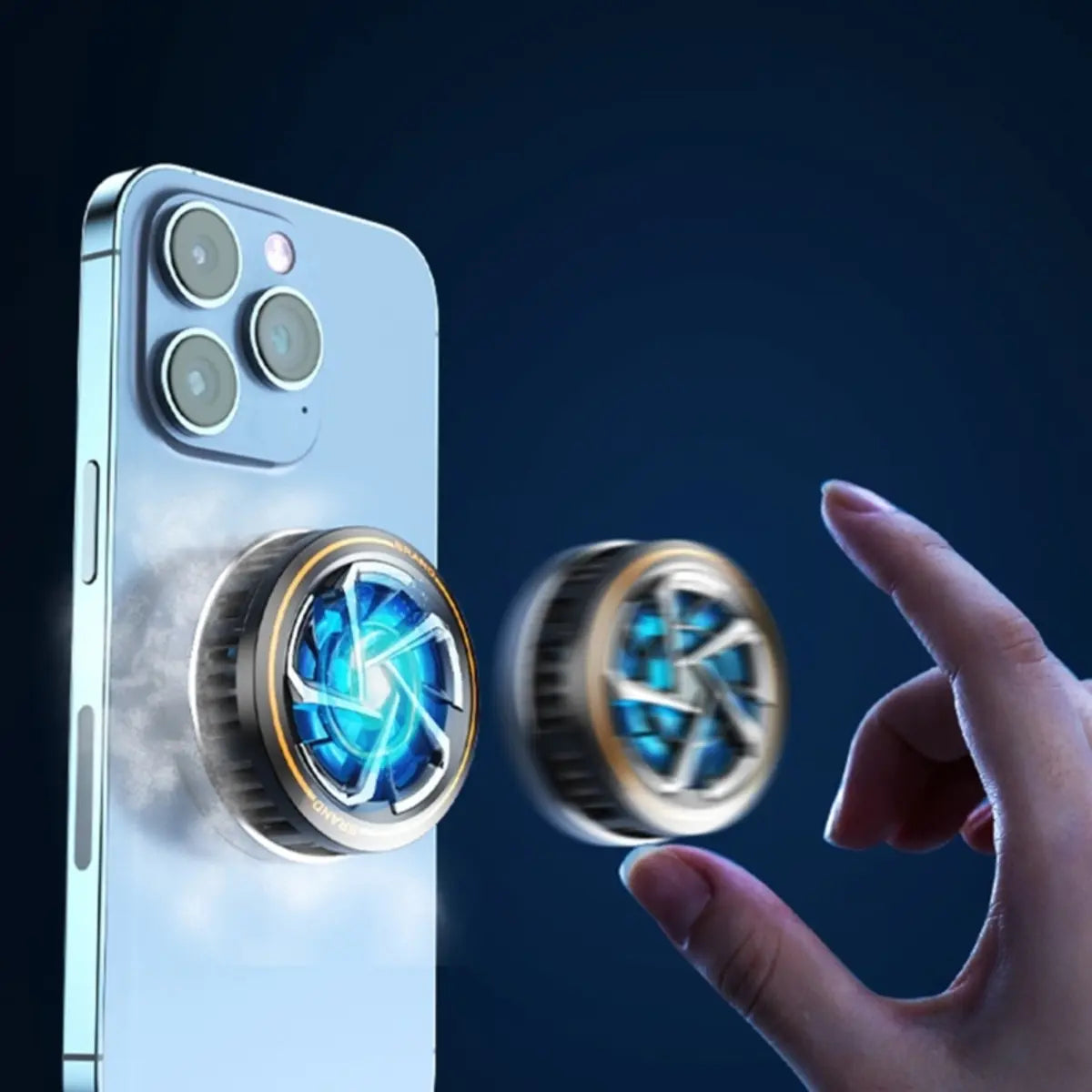 Maxxselect DY18 magnetische telefoonkoeler – magnetische bevestiging
