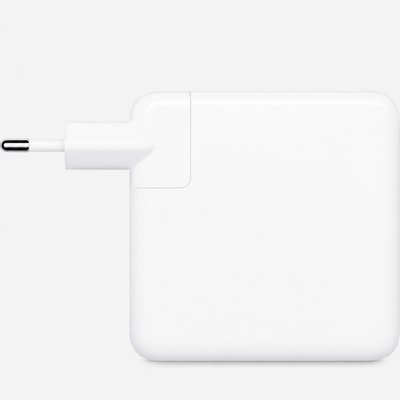 USB-C Lichtnetadapter 87W | EU-stekker | Wit | Oorspronkelijk EU-aanzicht 1