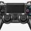Merkloze PS4-controller Staalzwart (Steel Black) – detail analoge sticks (kleurillustratie)