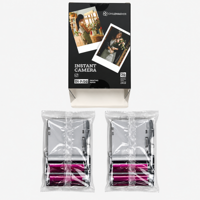 CHUZHAO printpapier D1-P D2 voor 20 afdrukken